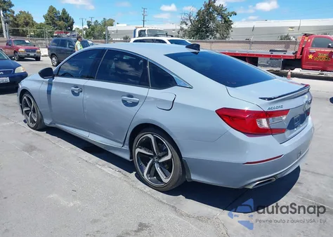 2022 Honda Accord Sport из США, поврежденный, VIN 1HGCV1F3XNA104259